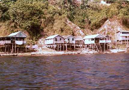 Amazon River settlement