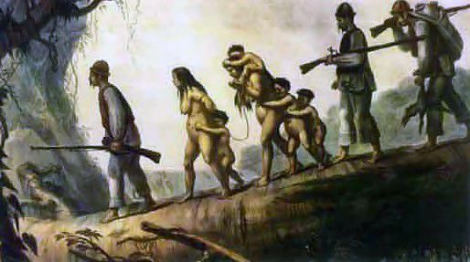 Guarani enslaved - Jean-Baptiste Debret