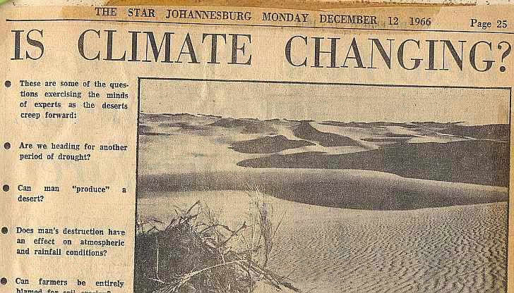 Is climate changing? - Star. Johannesbburg, 1966