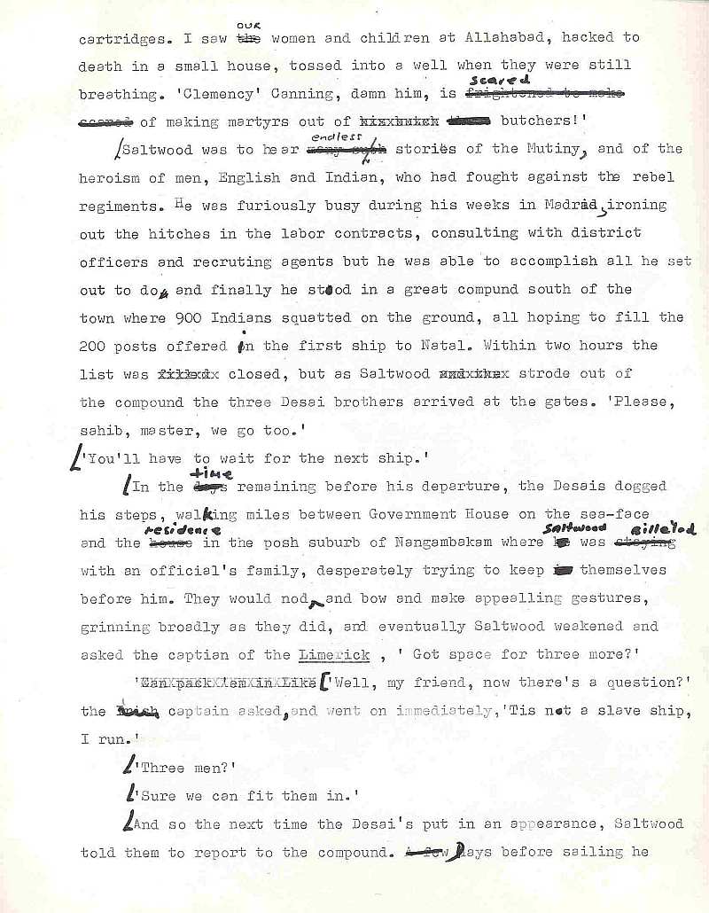 James Michener's Covenant - Uys Draft Saltwood 4