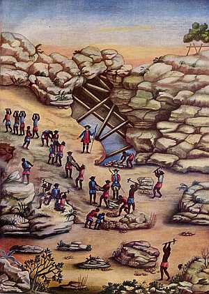 Diamond diggings, 18th century Brazil [3]