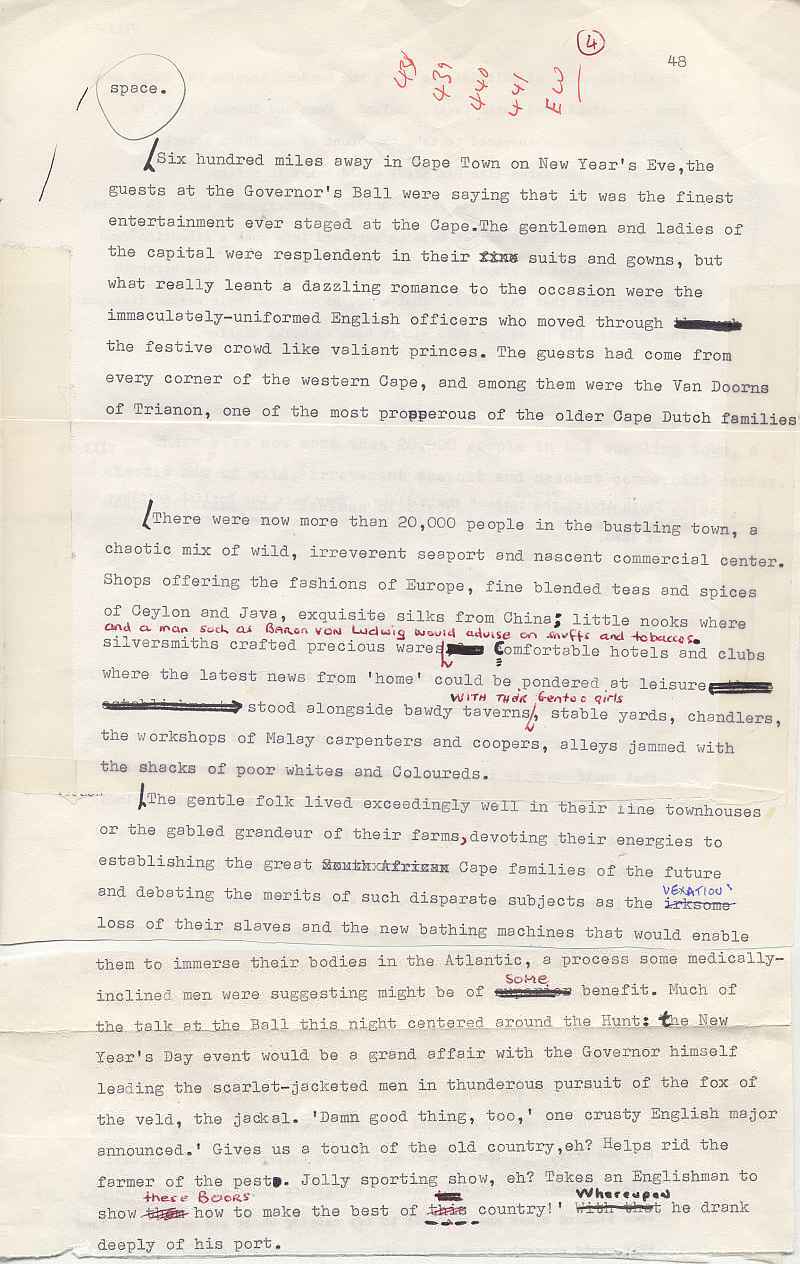 Michener - Covenant  - Uys Voortrekkers  Final Draft 1