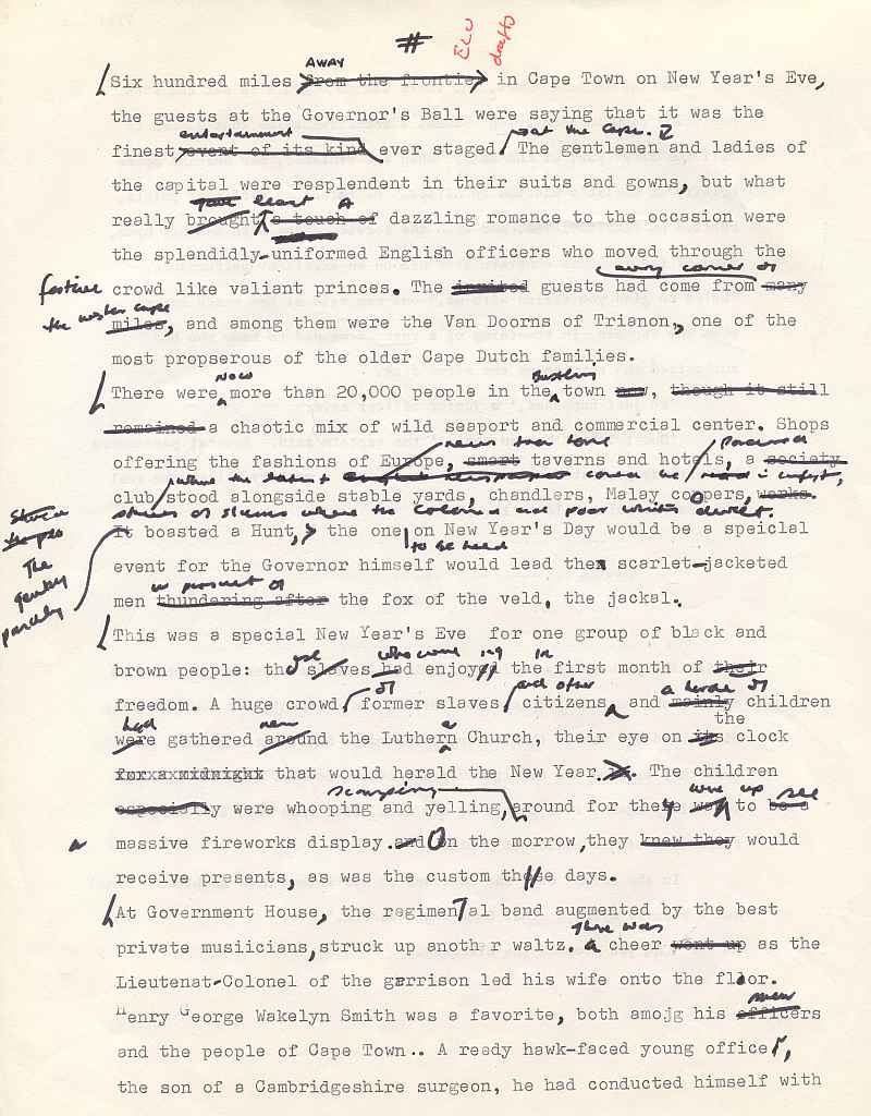 Michener - Covenant  - Uys Voortrekkers  Draft 1