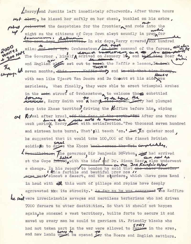 Michener - Covenant  - Uys Voortrekkers  Draft 3
