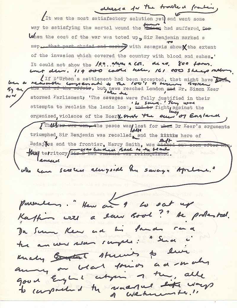 Michener - Covenant  - Uys Voortrekkers  Draft 4