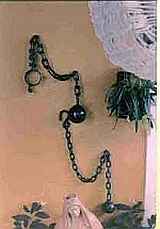 Slave ball and chain, Pernambucan sugar estate