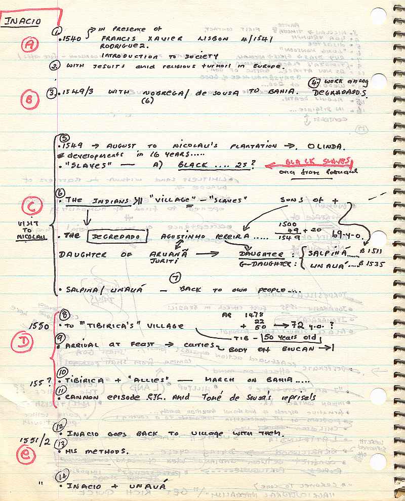 Brazil Plotting Notes  Padre Inacio Cavalcanti