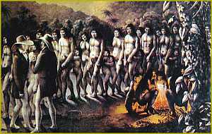 Indian slaves, Brazil. Rugendas [7]