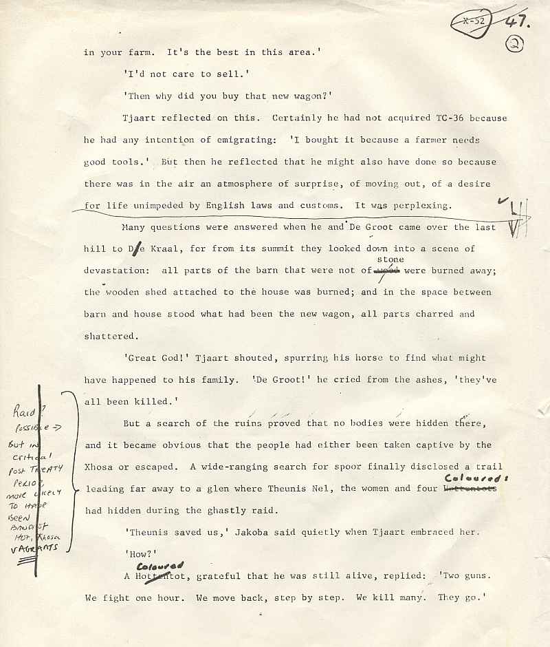 Michener - Voortrekkers First Draft 2