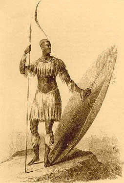 Shaka, portrait made during his lifetime