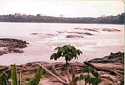 Guajara-Mirim Rapids on Madeira Mamore River, Porto Velho
