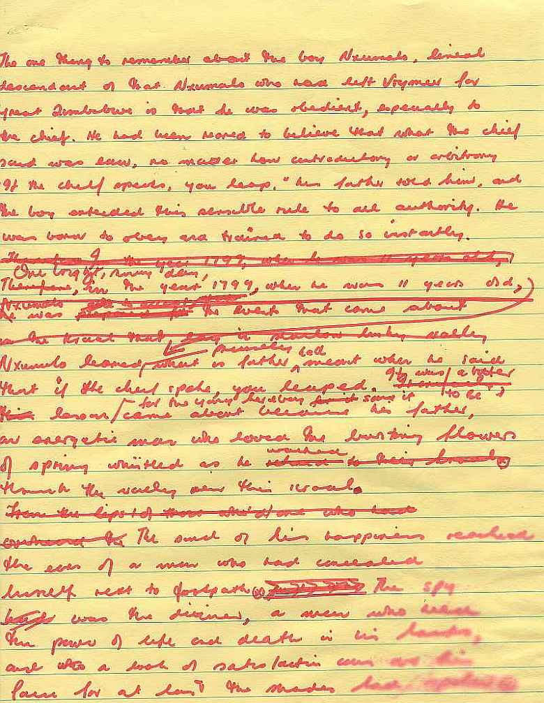 Michener Covenant - Uys Shaka Zulu Rough Draft 1