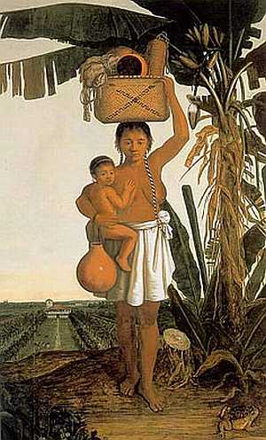 Tupi Woman and Child,  Albert Eckhout, 1641/1644 [12]