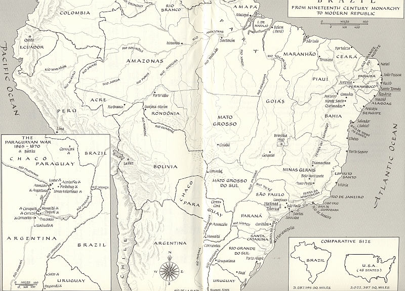 Brazil, Nineteenth Century Monarchy to Modern Republic