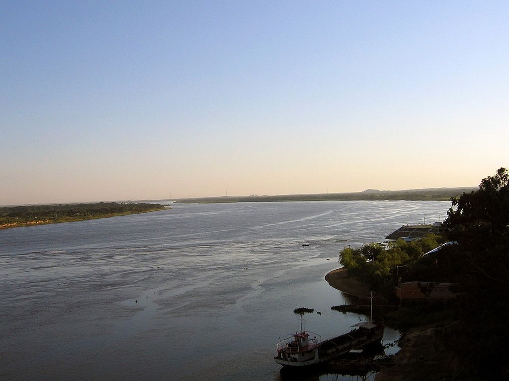 Paraguay River near Asunción.