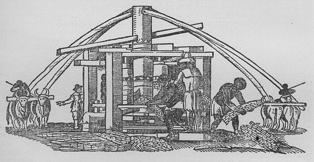 Sugar press, 1648, Guilherme Piso