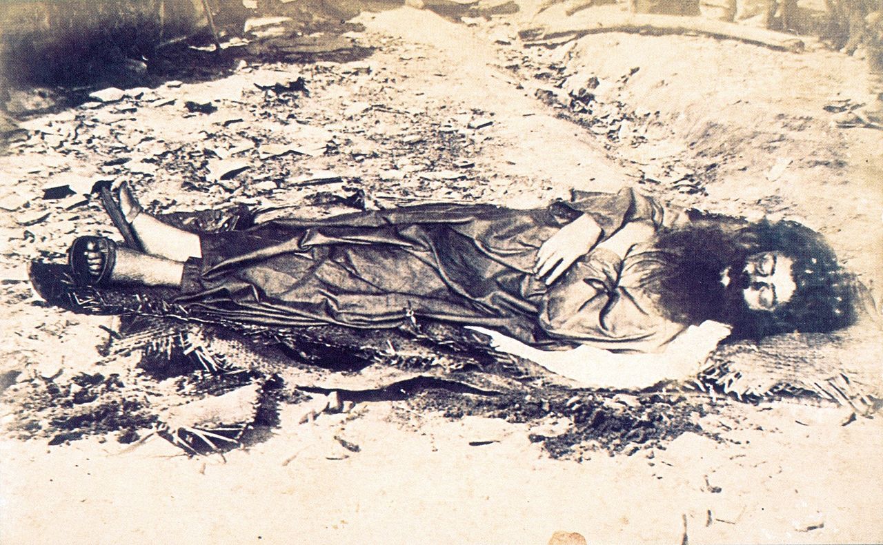 The only photograph of Antonio Conselheiro, the mystic rebel and spiritual leader of the War of Canudos (1896-1897), fought in Bahia, Brazil.