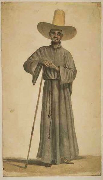 Jesuit father in Brazil, 18th century
