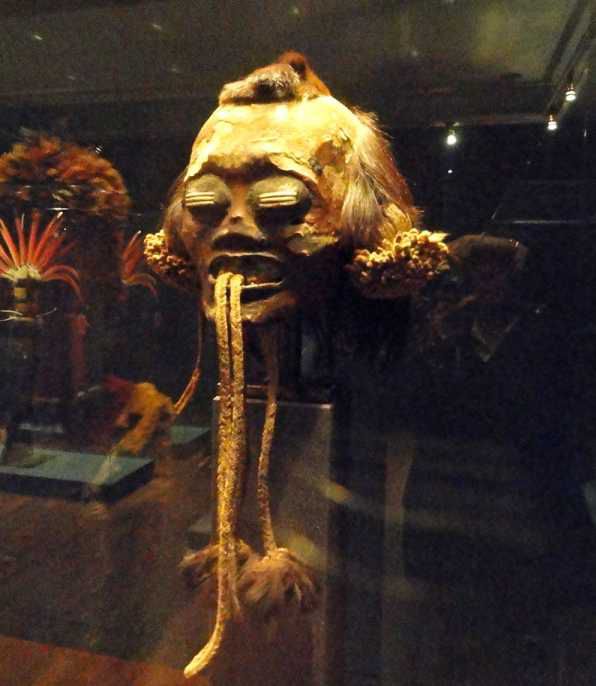 Munduruku head trophy, Brazil