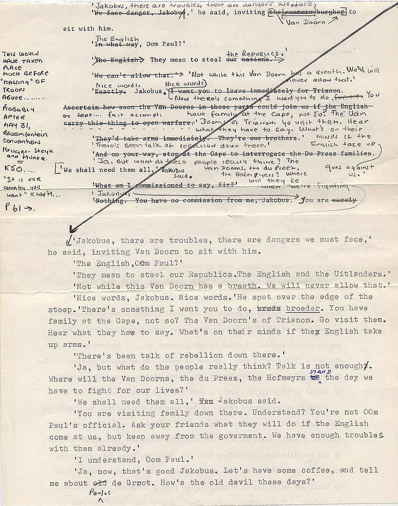 Errol Lincoln Uys, original draft from Venloo Commando chapter, The Covenant (3)