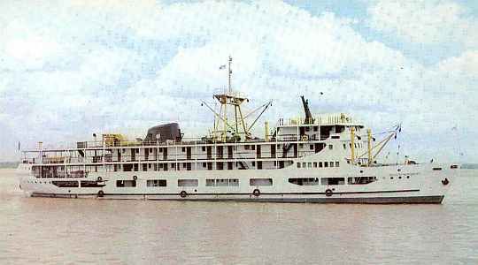 Amazon River steamer, Augusto Montenegro