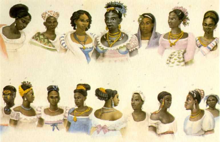 Brazilian women  - Jean Baptiste Debret