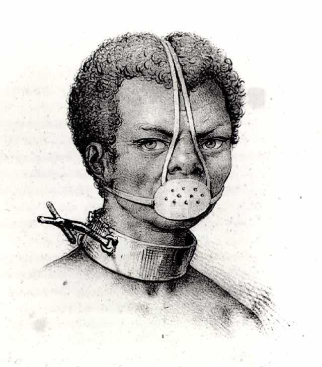 The Slave in the Iron Mask - Escrava Anastacia - By Jacques Arago