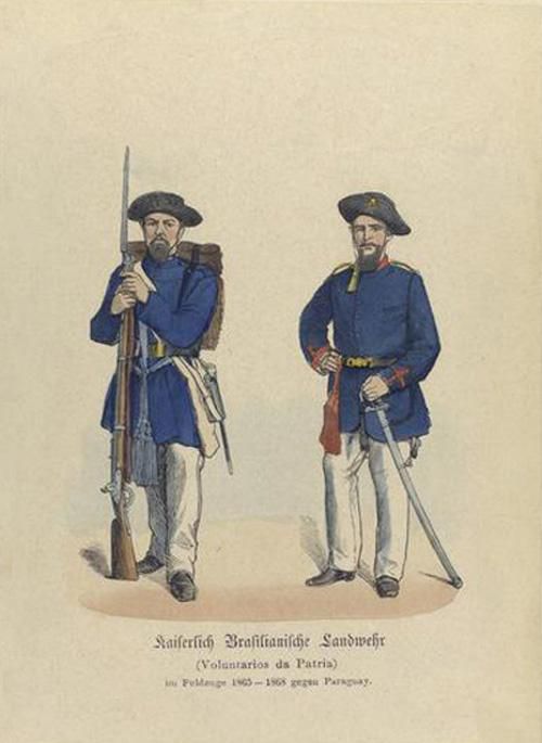 Paraguayan War - Voluntários_da_Pátria 