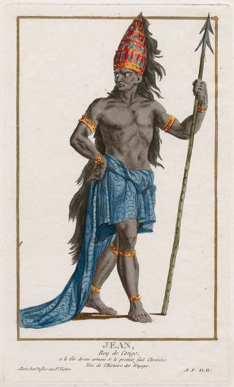 João I Nzinga a Nkuwu, King of the Kingdon of the Kongo - Pierre Duflos 