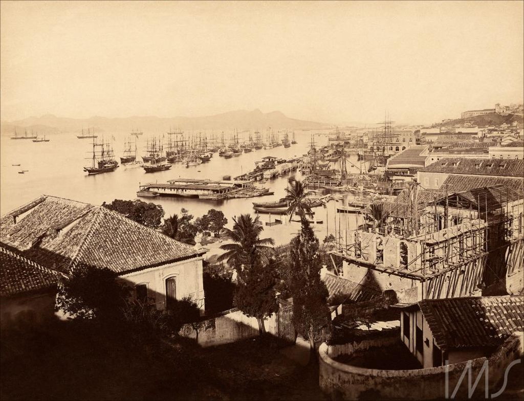 Port of Rio de Janeiro, 1866 - Leuzinger, Georges