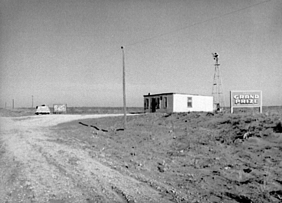 Beer joint on the Texas high plains. Dawson County, Texas  Photo: Russell Lee