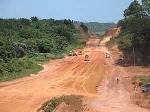 Trans-Amazon Highway construction