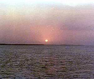 Amazon River sunset [26]