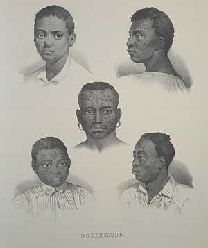 Mozambican Slaves, Brazil, Rugendas [14]